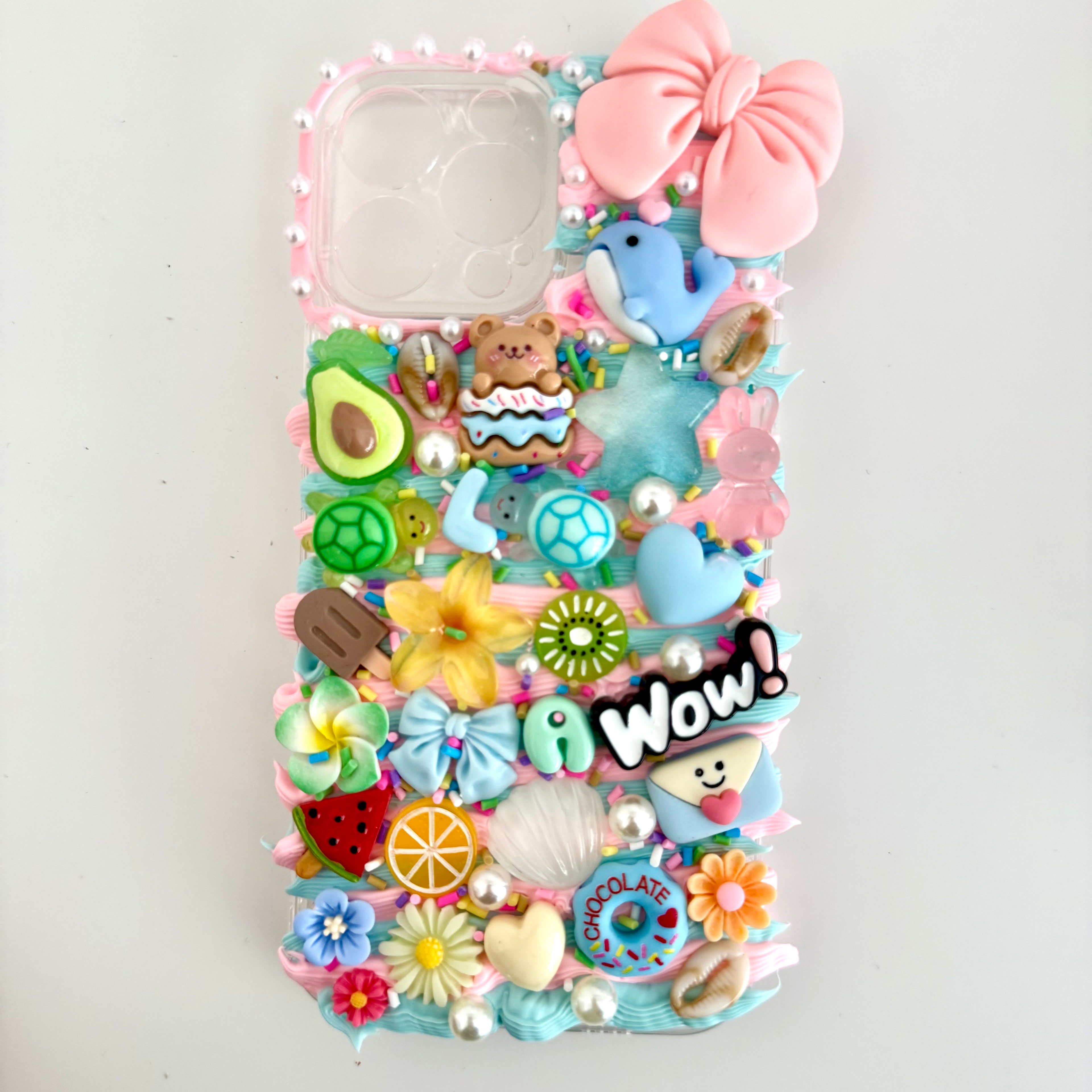 Cream Gel Case for Apple iPhones